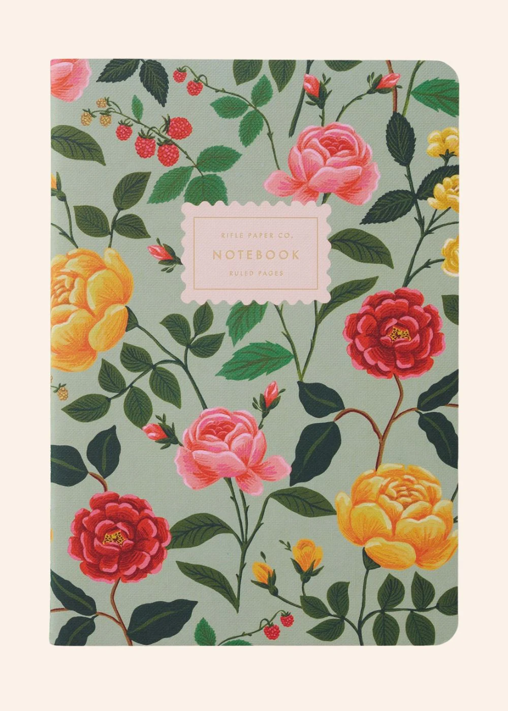 Blooming Rose Stitched Notebook Set - Image 4