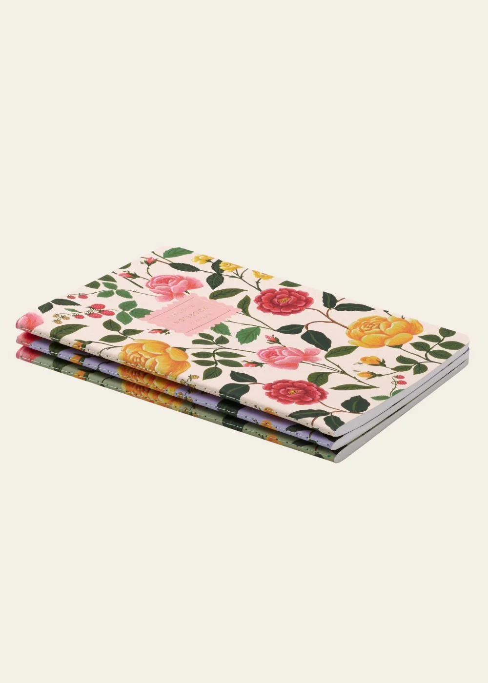 Blooming Rose Stitched Notebook Set - Image 6