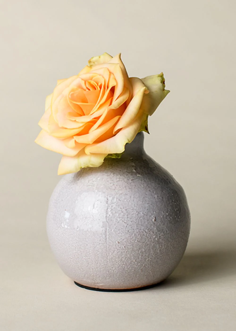 Cream Bud Vase