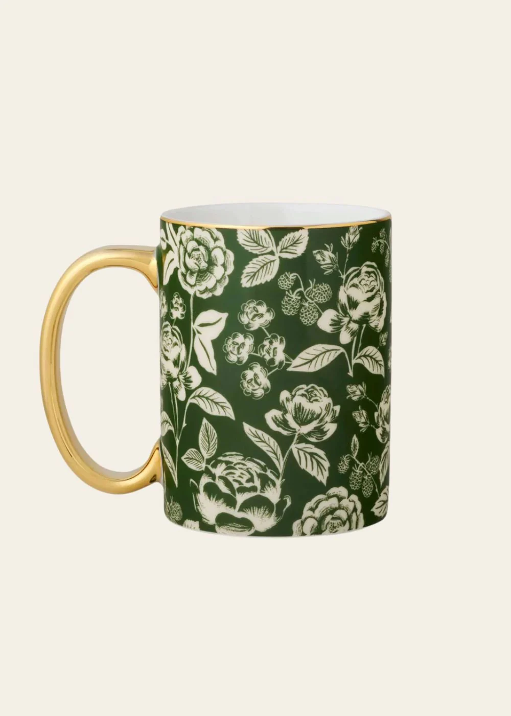 English Rose Porcelain Mug - Image 2