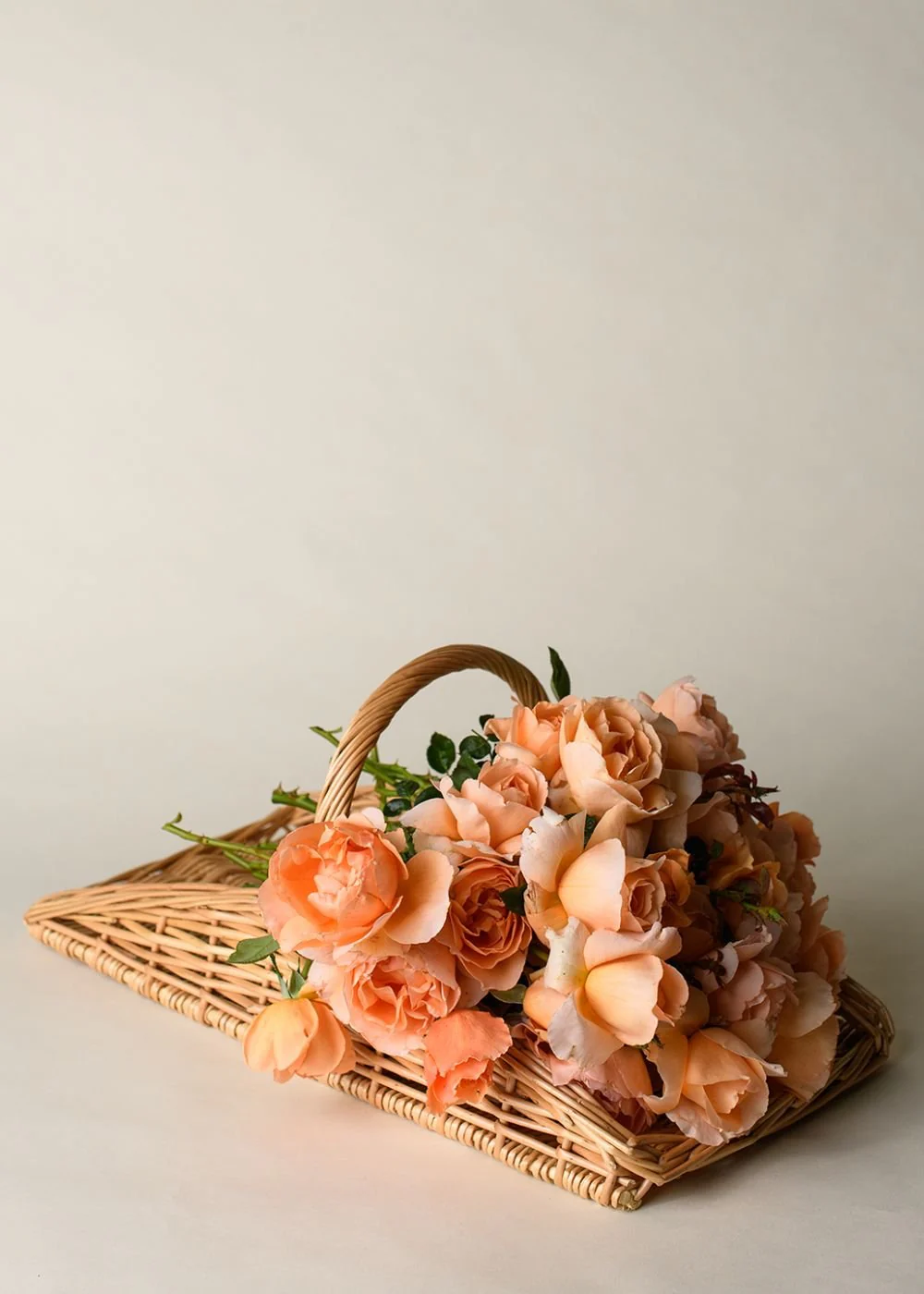 The Floral Garden Trug Harvest Basket - Image 3