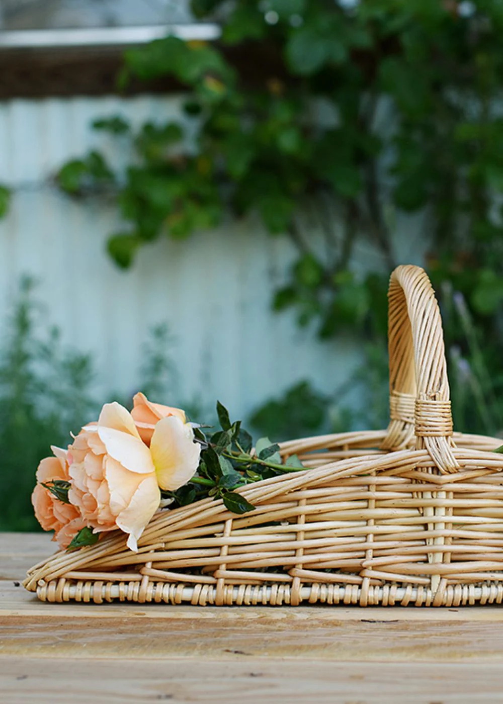 The Floral Garden Trug Harvest Basket - Image 5