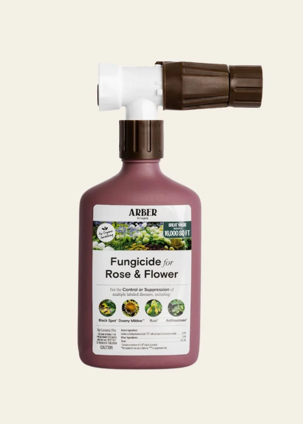 Organic Rose & Flower Fungicide Spray