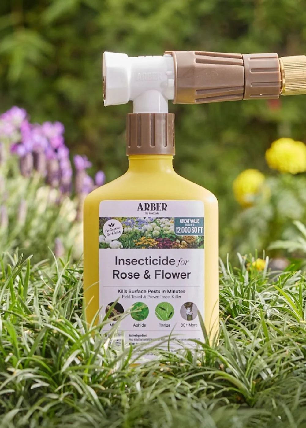 Organic Rose & Flower Insecticide Spray - Image 3