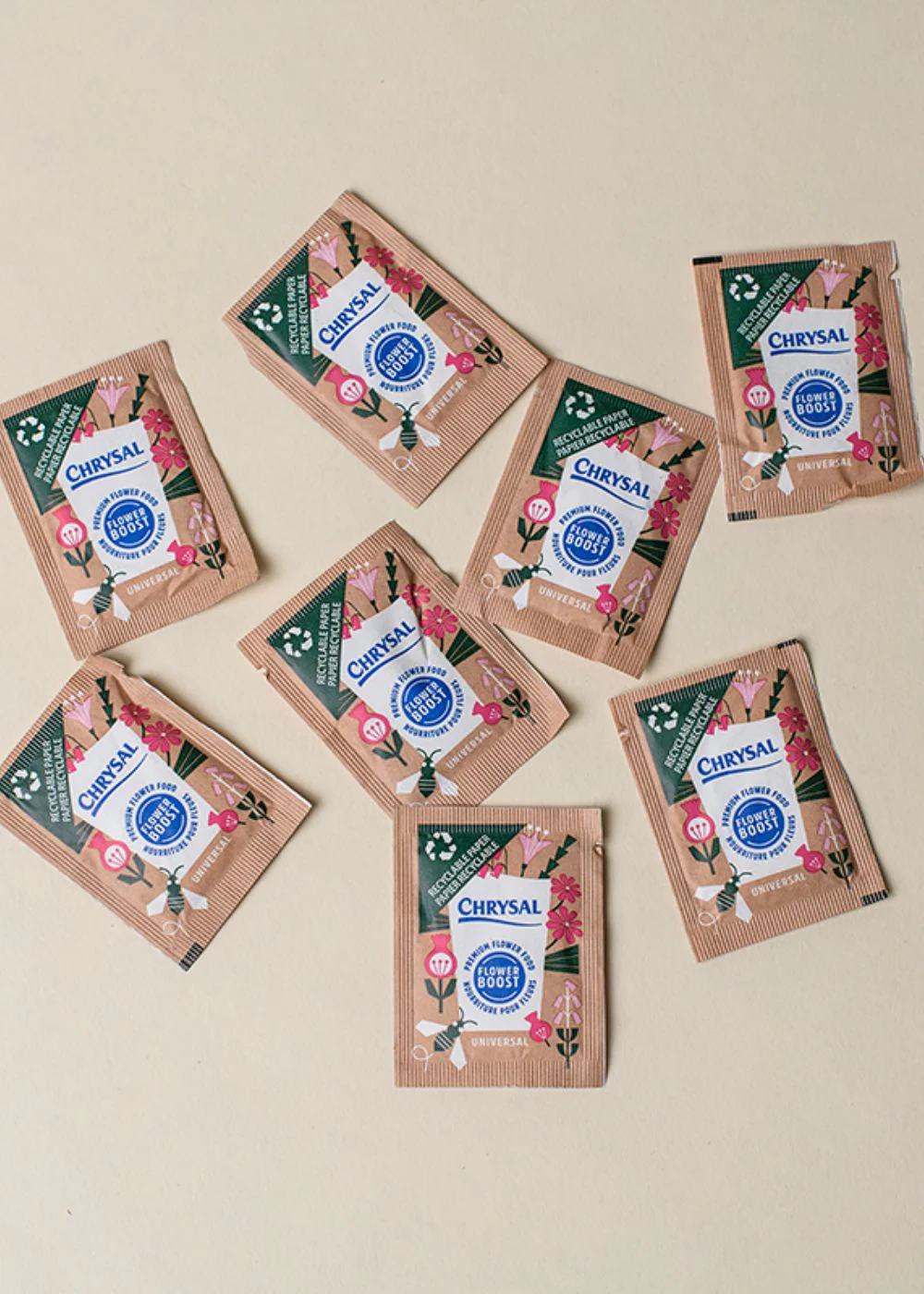 Recyclable Paper Flower Food Packets - Image 2
