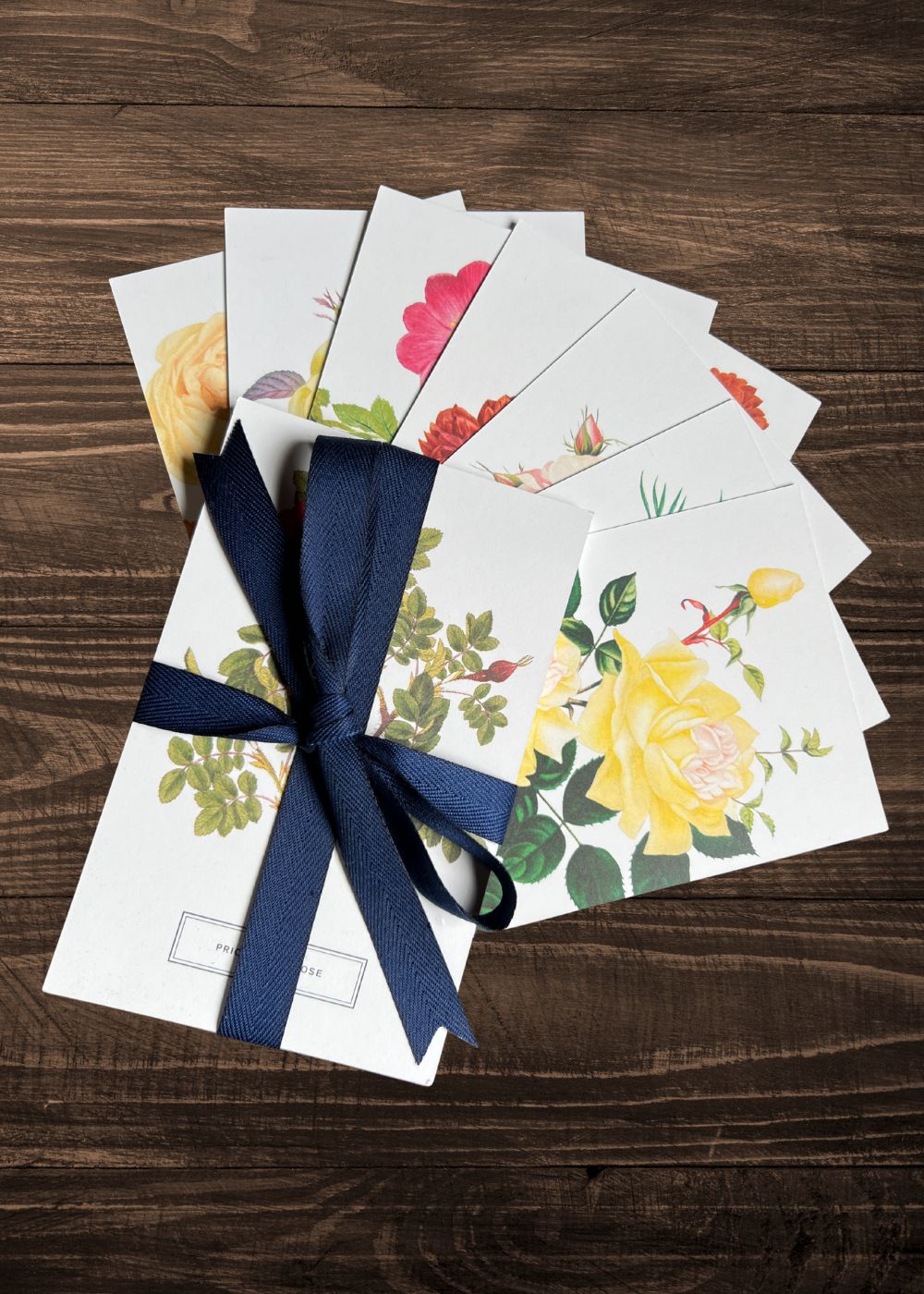 Vintage-Style Botanical Rose Postcard Prints (Set of 10) - Image 8